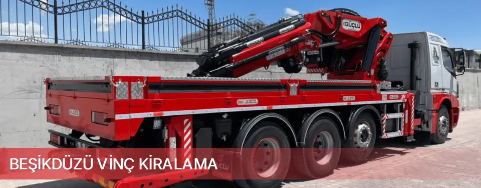 Beşikdüzü İlçemi Vinç Kiralama